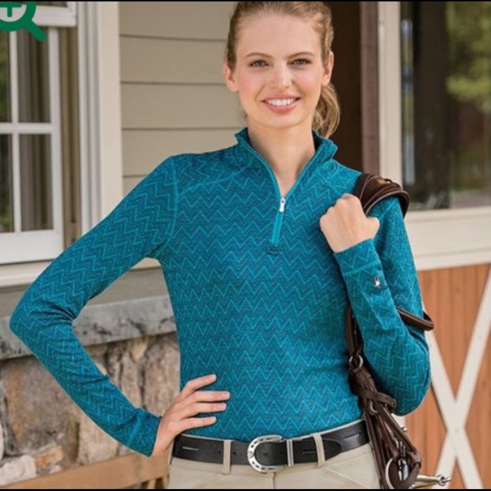 NWT Smartwool Merino 250 Pattern Base Layer Small